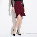 Irregularity High Waist Slim Half-Length Ladies Skirt